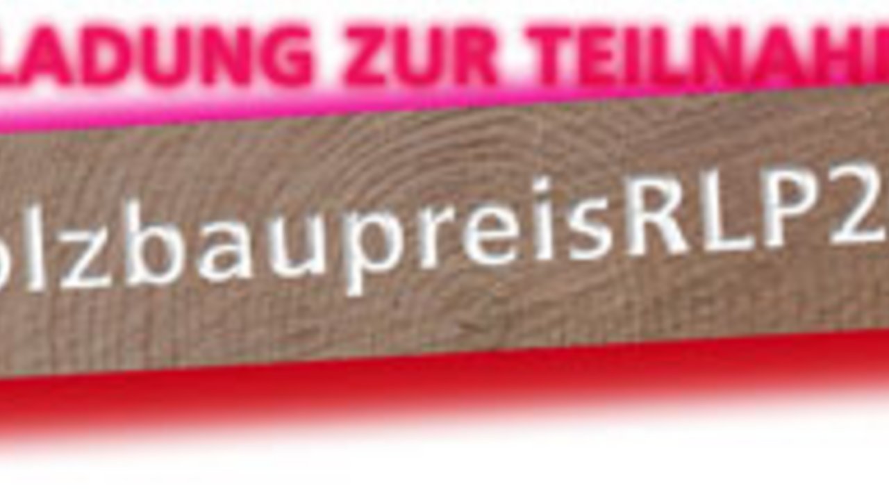 #HolzbaupreisRLP2018